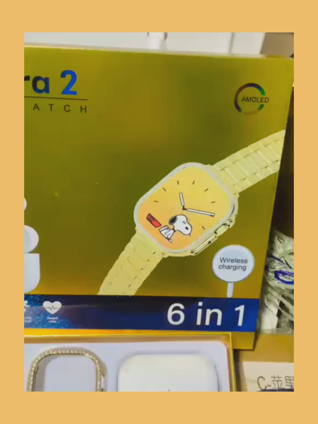 H9 Ultra 2 (Earbuds+Gold Edition Watch) "Loot Offer"