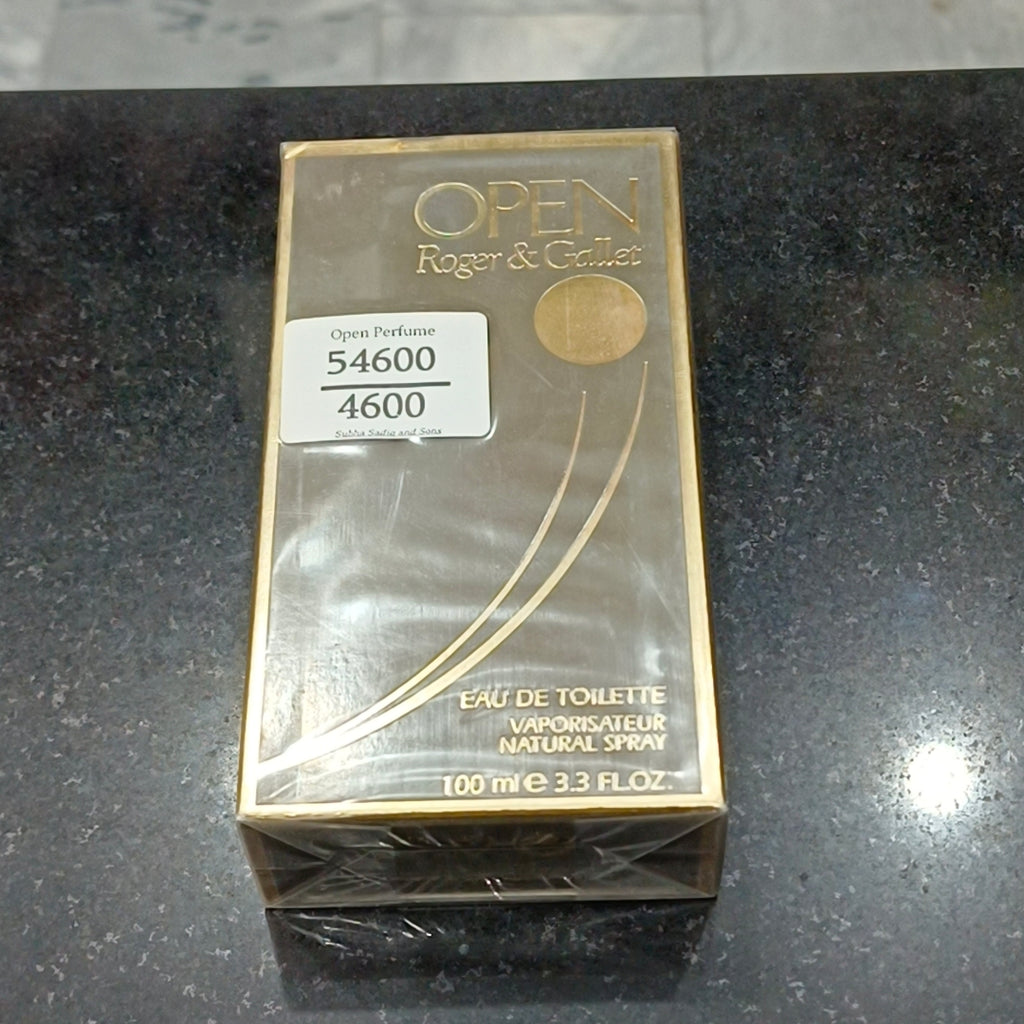 Roger and Gallet Open Perfume