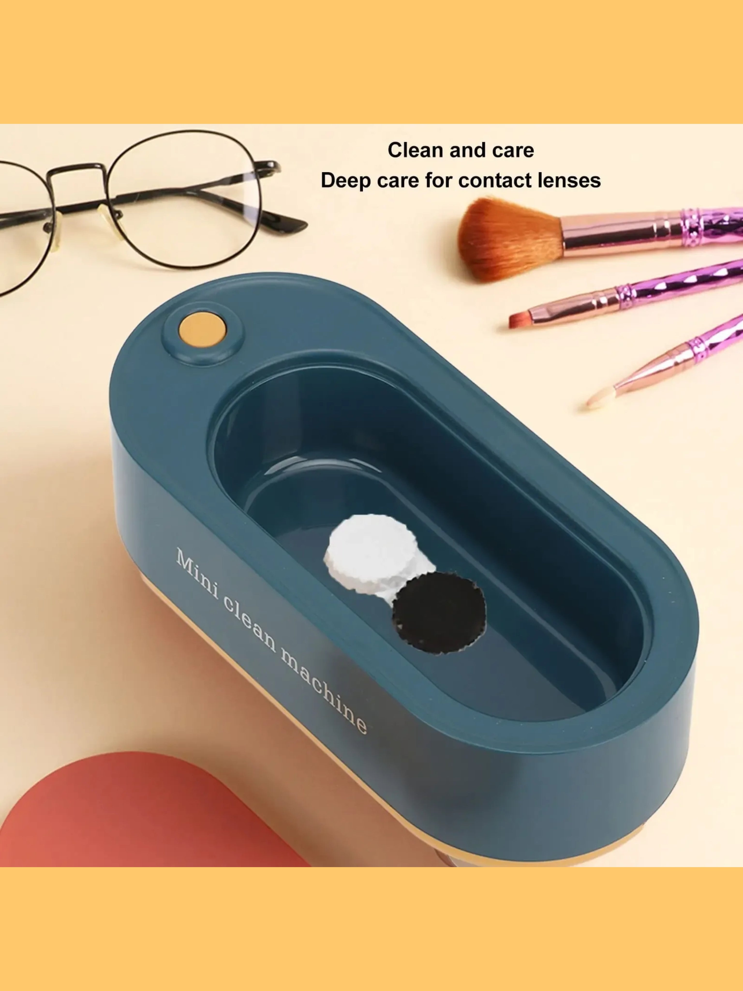 Portable Mini Ultrasonic Cleaner – Professional High-Frequency Cleaning Machine "Utility Gadget"