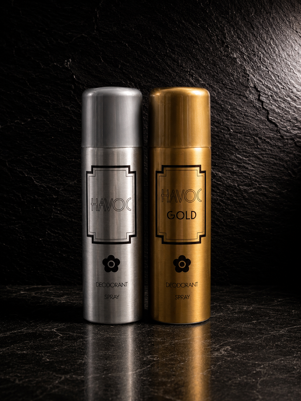 Havoc Gold/Silver Body Spray