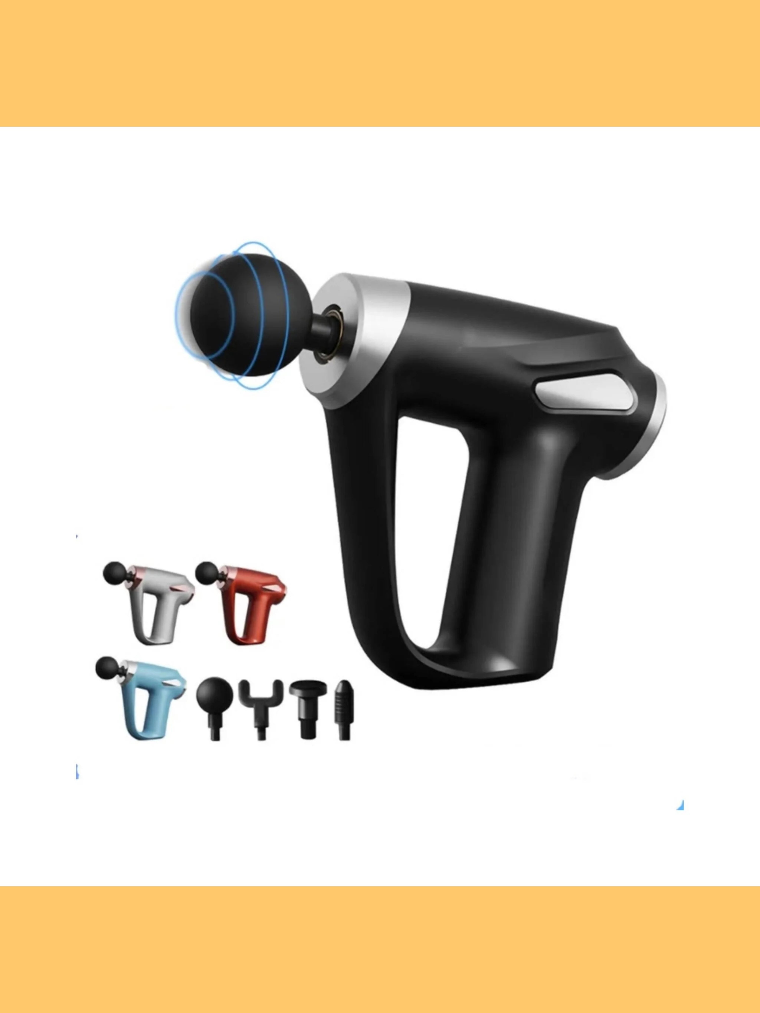 KH-810 Mini Fascial Gun for Deep Tissue Massage "Imported Product"