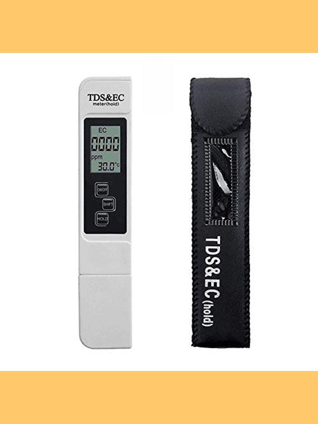 Digital TDS, EC & Temperature Meter (3-in-1) with Backlit LCD "Useful Pocket Gadget"