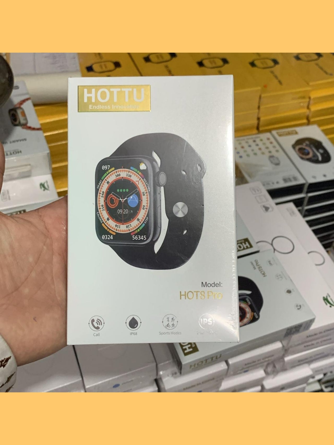 HOTTU HOT 8 Pro Smart Watch "Original Product"
