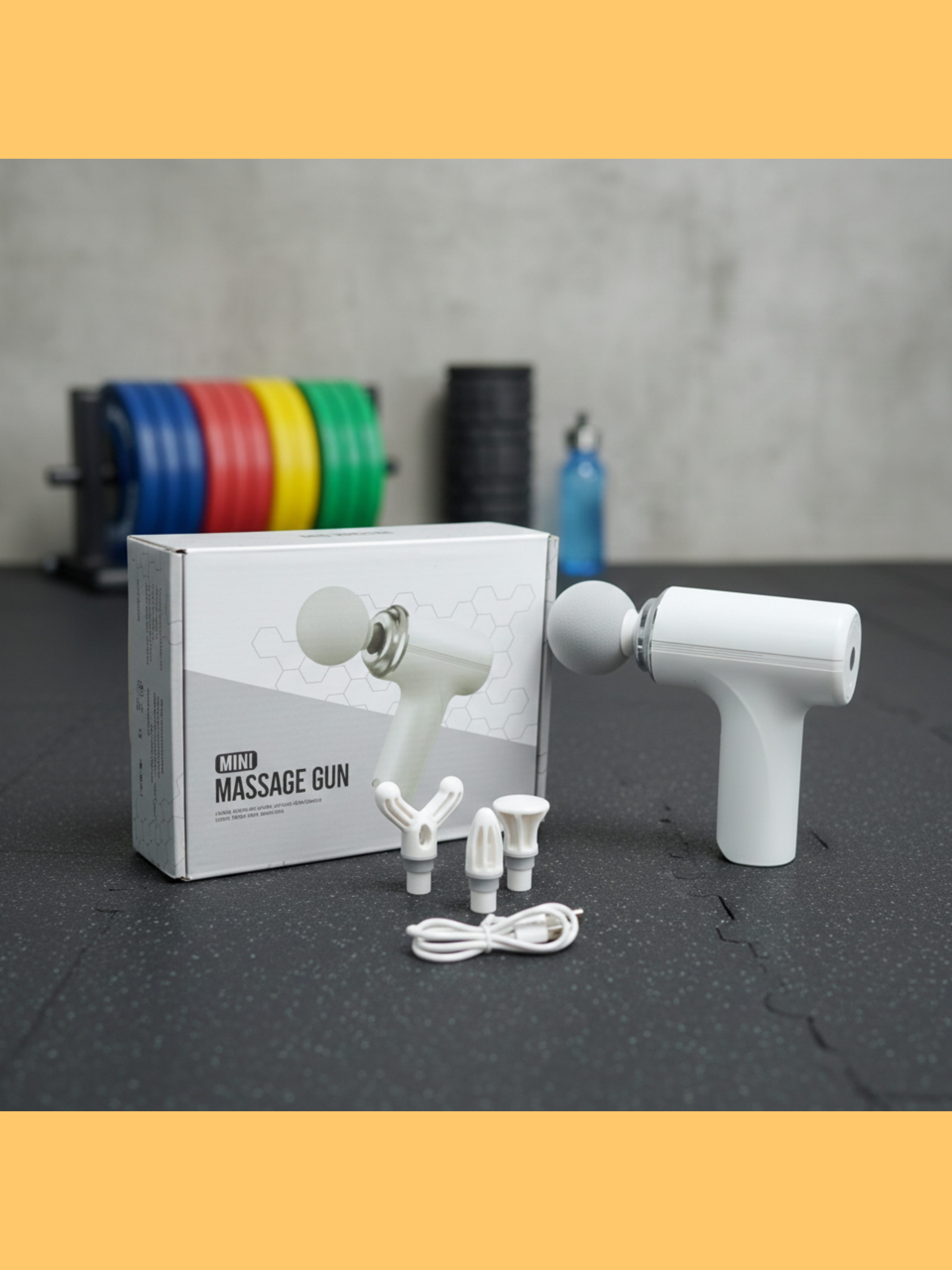 Portable Mini Massage Gun: Compact Deep Tissue Percussion for Muscle Relief "Best Value Product"