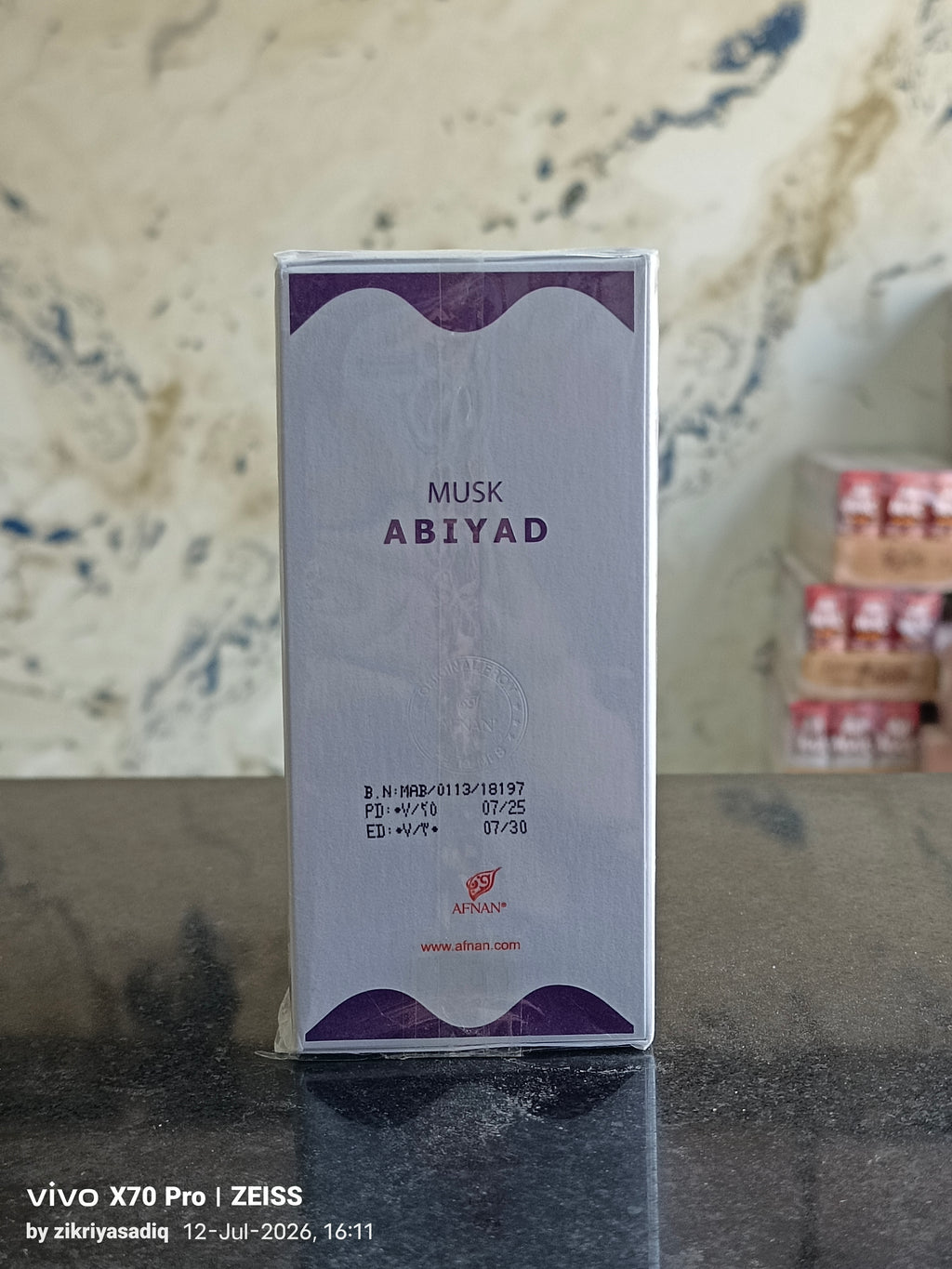 Musk Abiyad Ittar by Afnan
