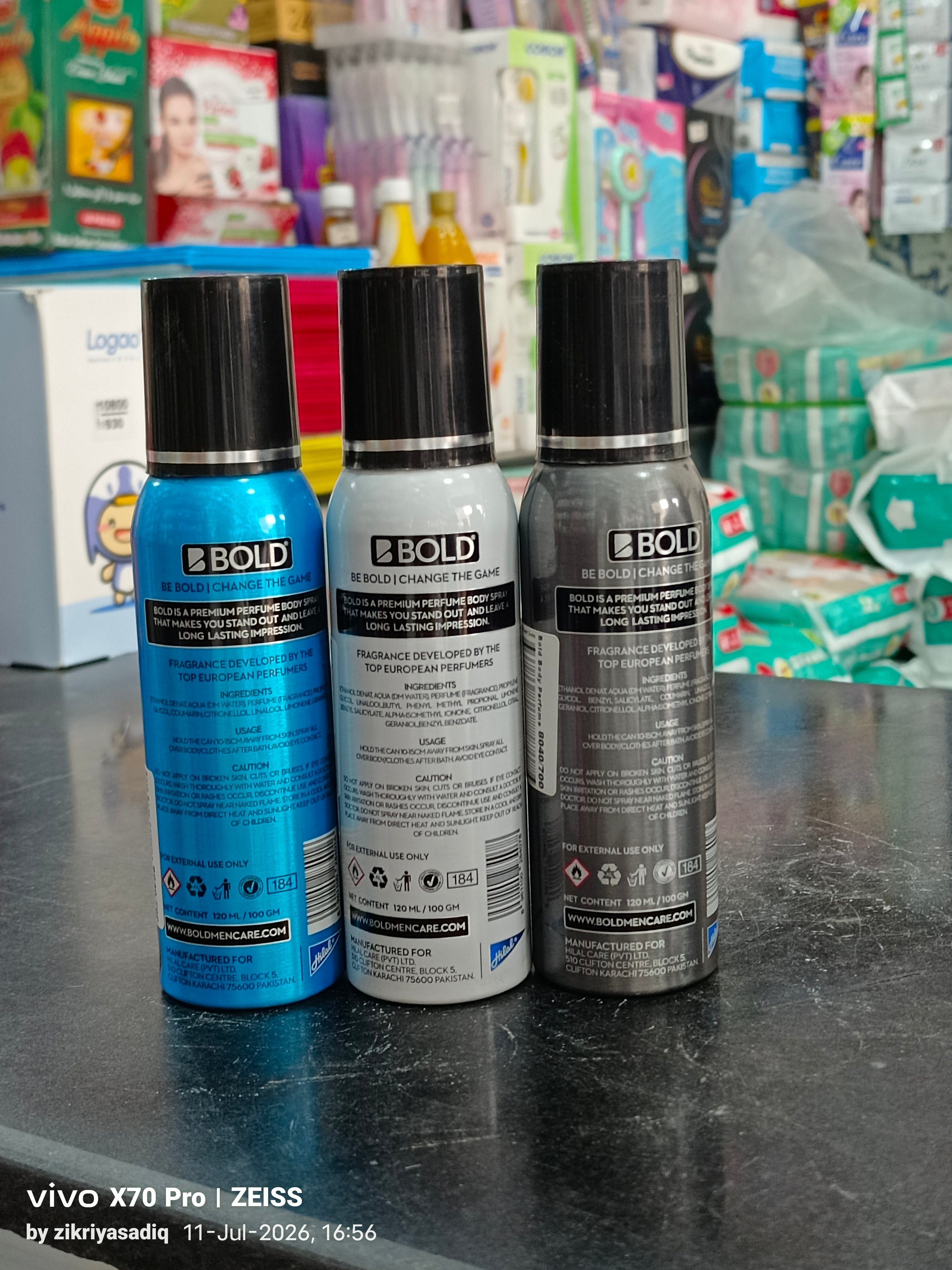 Bold Body (Perfume) Spray