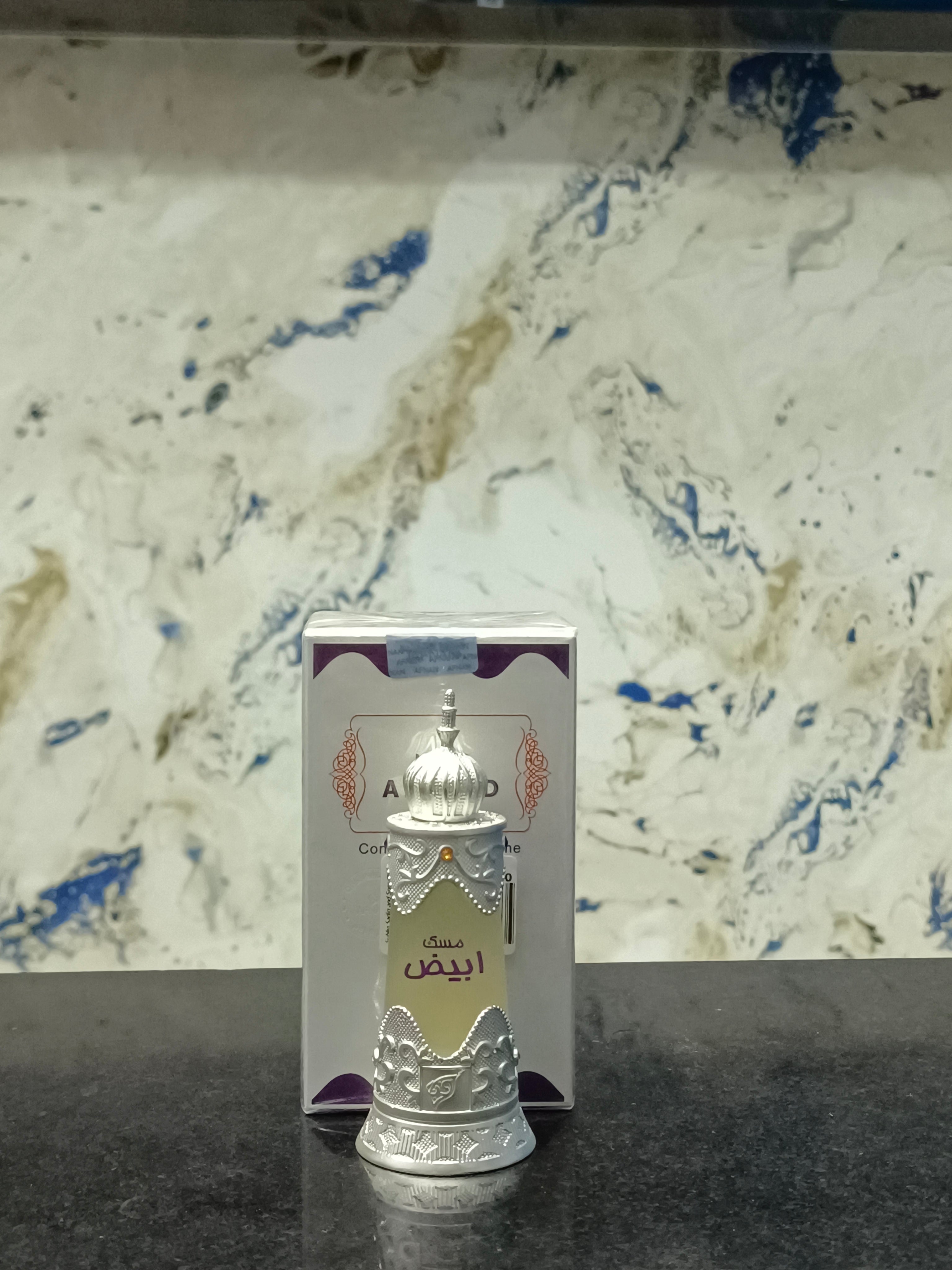 Musk Abiyad Ittar by Afnan