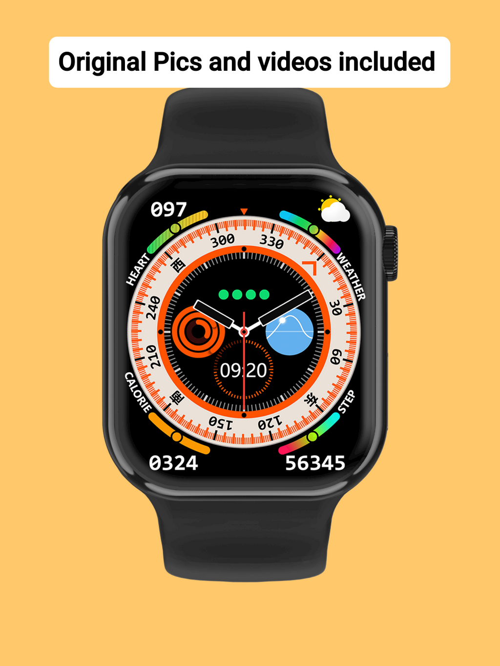 HOTTU HOT 8 Pro Smart Watch "Original Product"