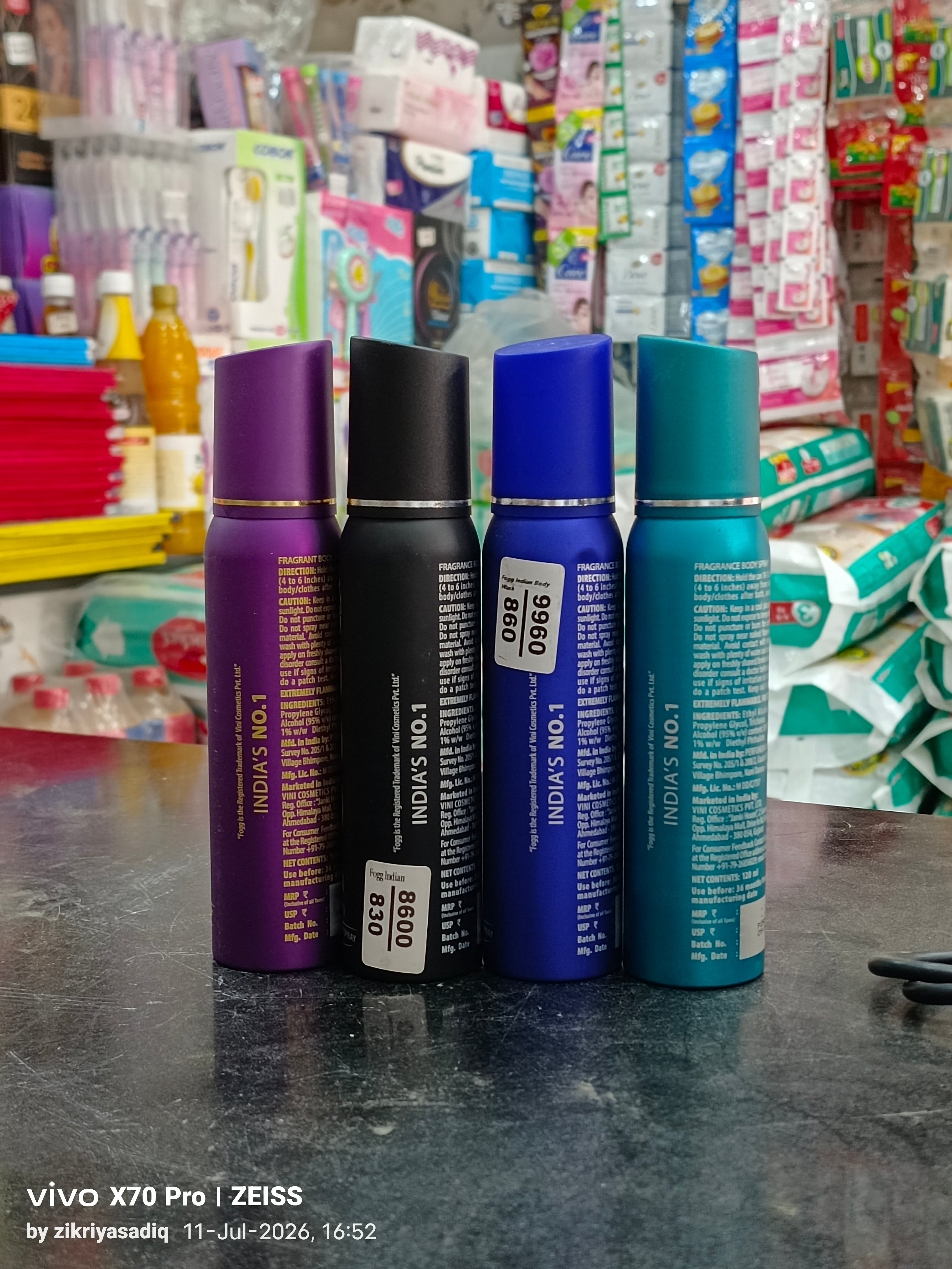 Indian Fogg Body (Perfume) Spray