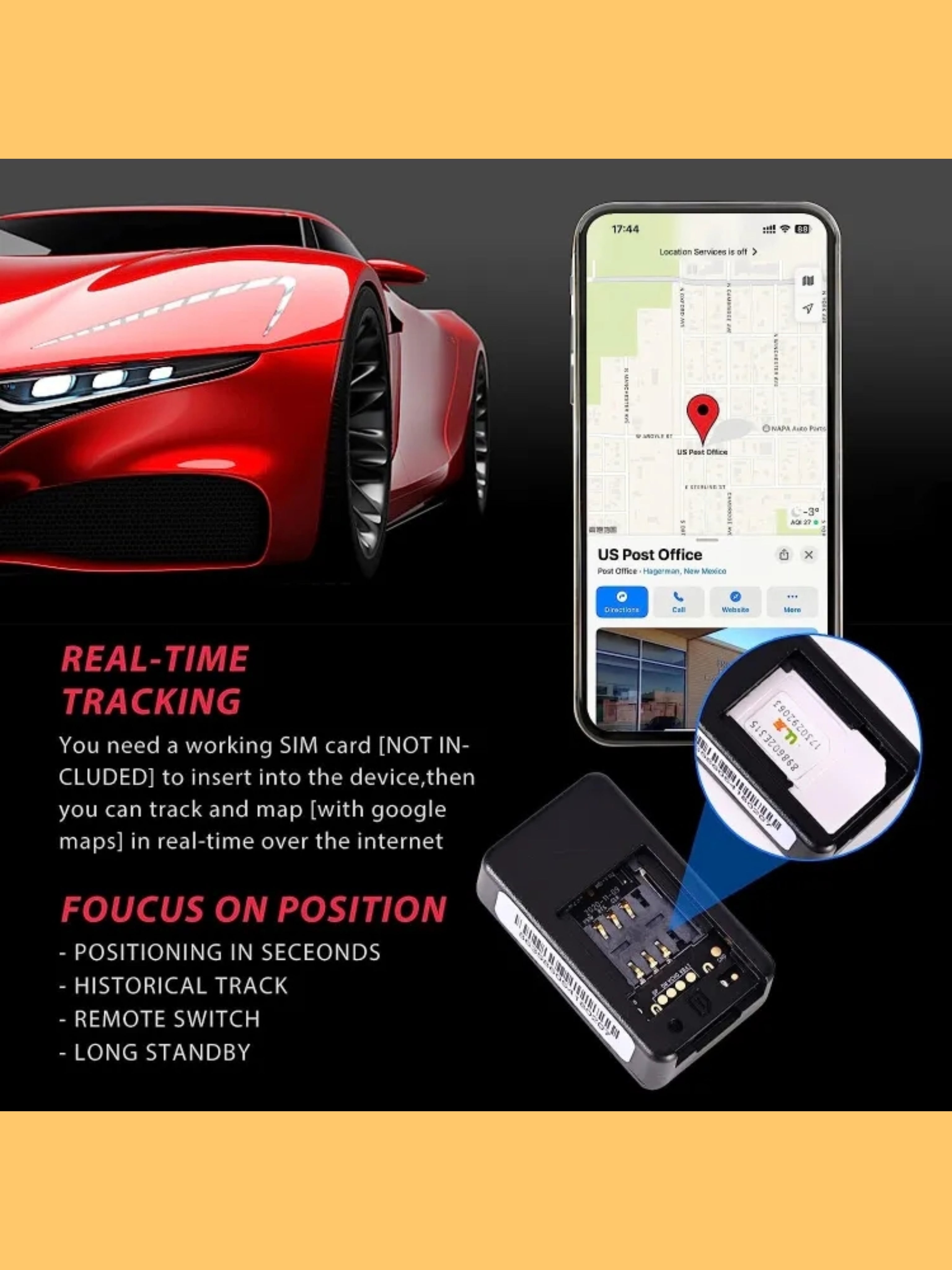 GF-07 (Mini) Magnetic GPS Tracker ”Value Gadget"