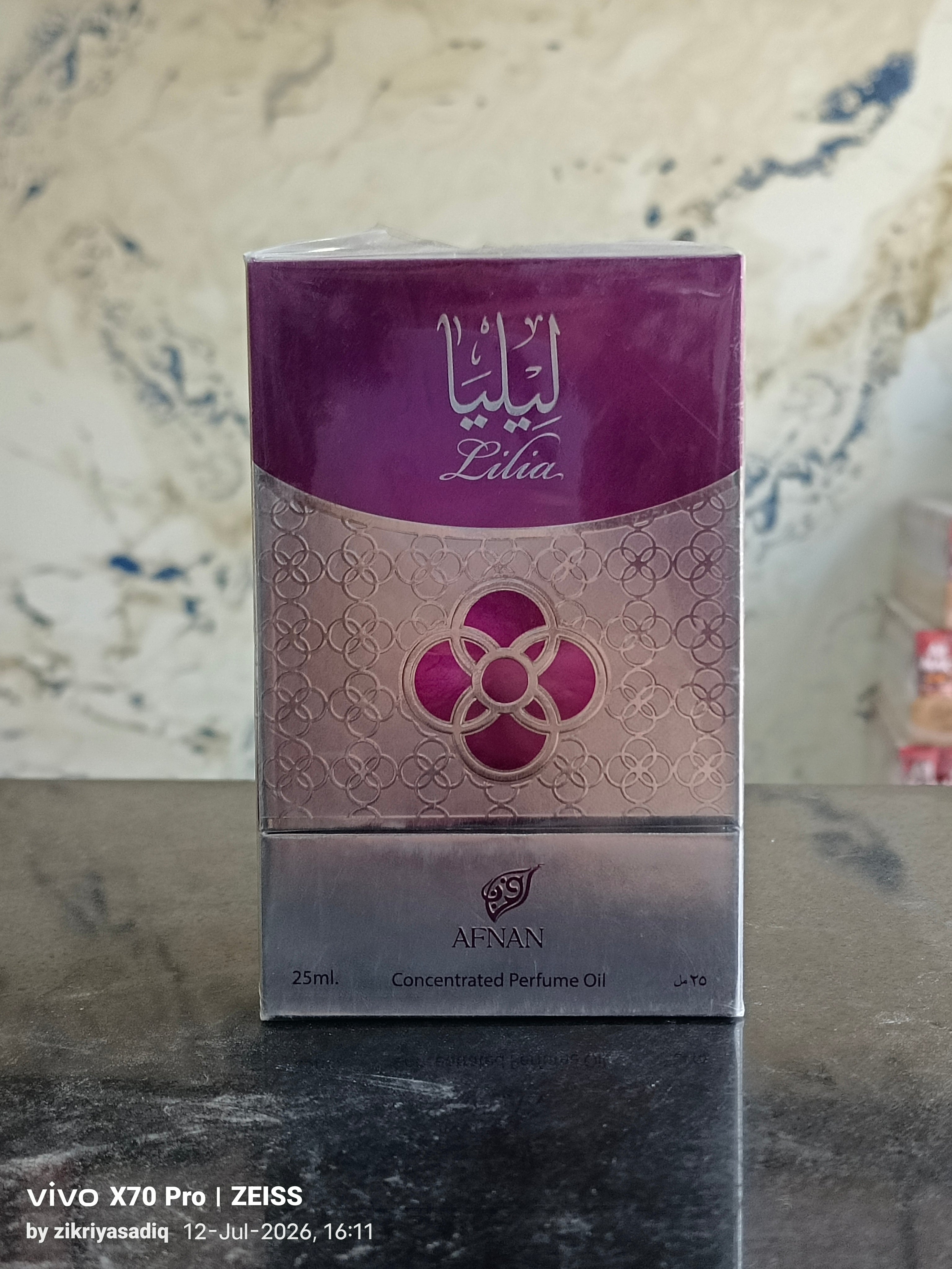 Lilia Ittar by Afnan