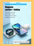 3-in-1 Foldable Magnetic Wireless Charging Station (15W Fast Charge) "loot product"