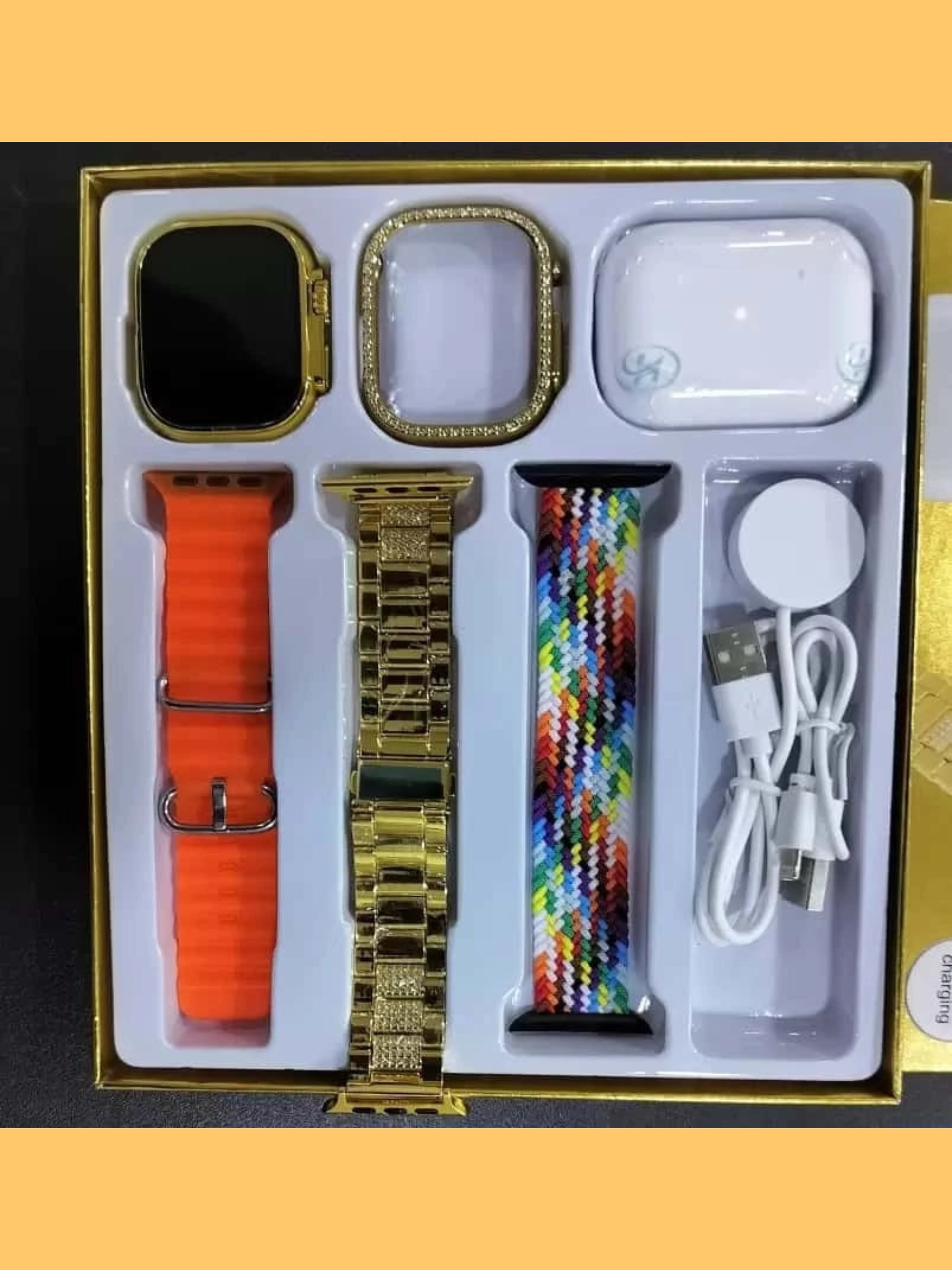 H9 Ultra 2 (Earbuds+Gold Edition Watch) "Loot Offer"