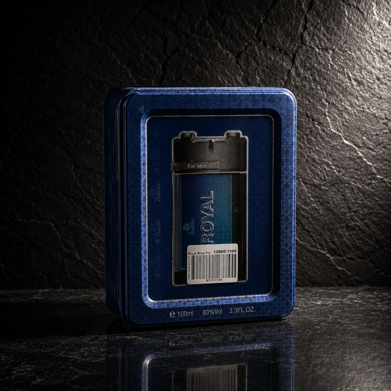 Royal Blue Perfume Tin Pack