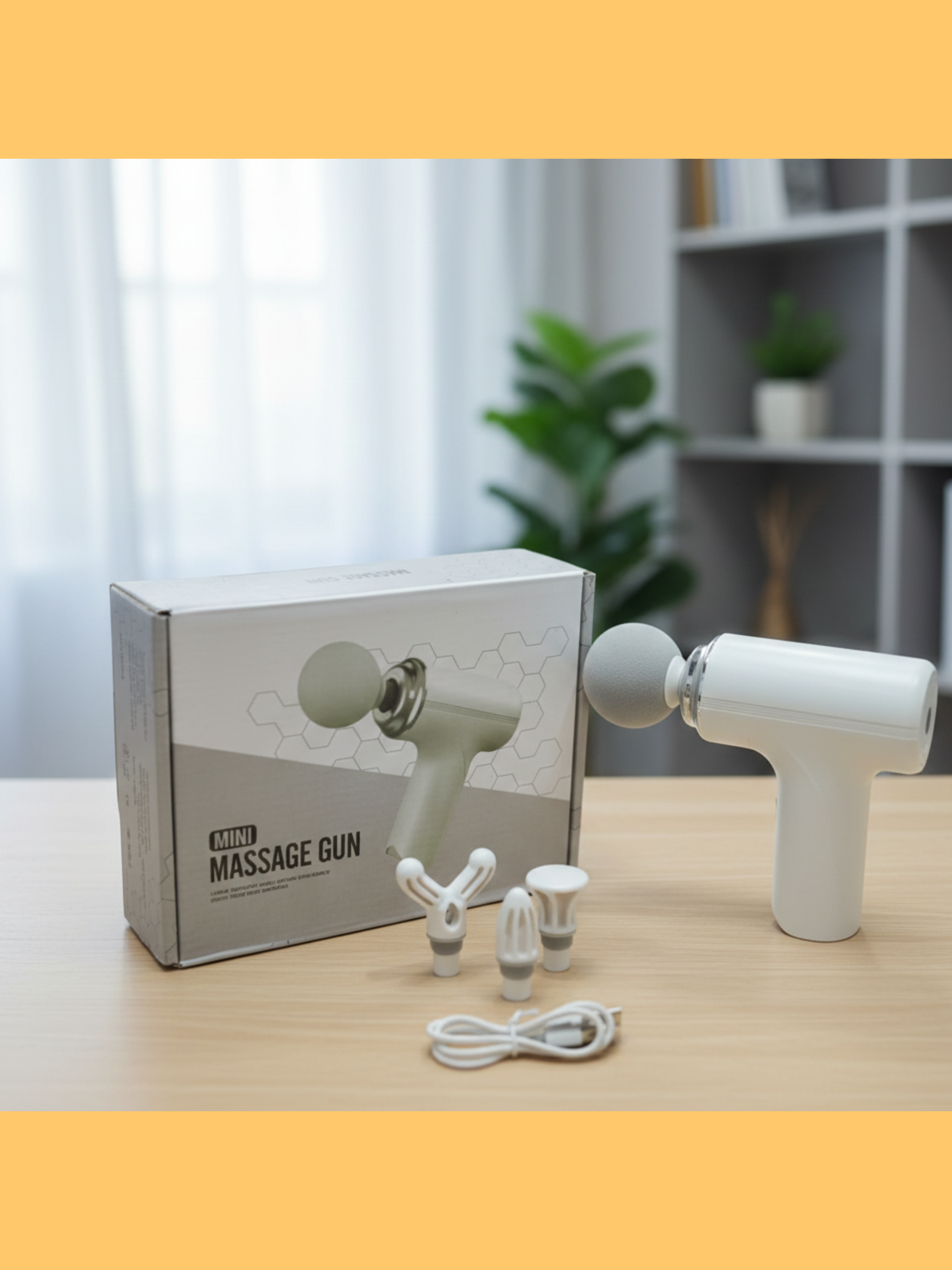 Portable Mini Massage Gun: Compact Deep Tissue Percussion for Muscle Relief "Best Value Product"